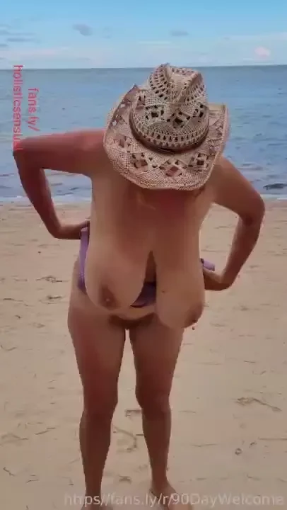 So this is not a clothing optional beach but i walked a ways from the 