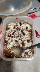 How about some homemade desert while we get to know eachother homemade