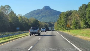 On the road a big hi and a naked hug