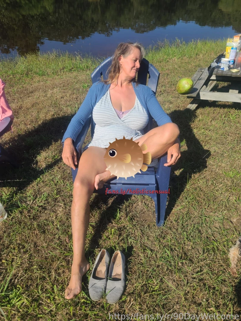 Enjoying the sun at this lovely campsite near chapel hill nc hotwife 