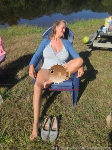 Enjoying the sun at this lovely campsite near chapel hill nc hotwife