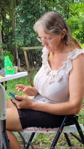 Time to respond to messages fyp busty curvy hotwife milf mature sexy