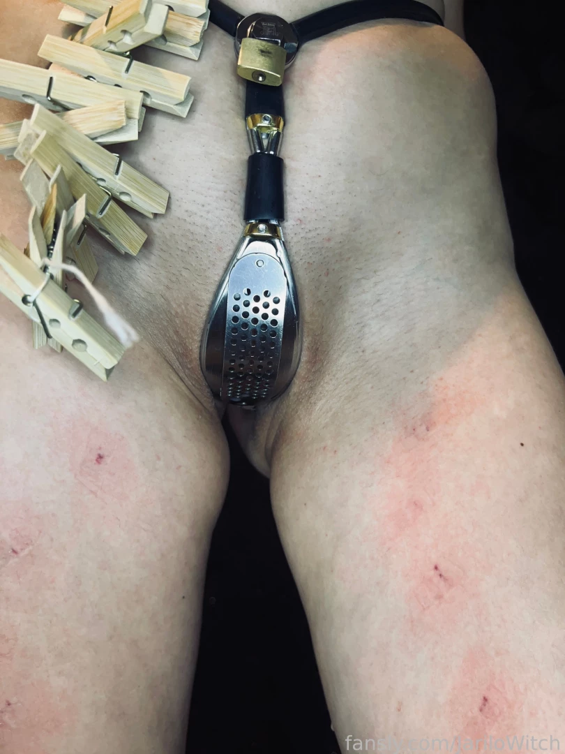 Hey loves i m back with another day in my chastity belt for our part 3 