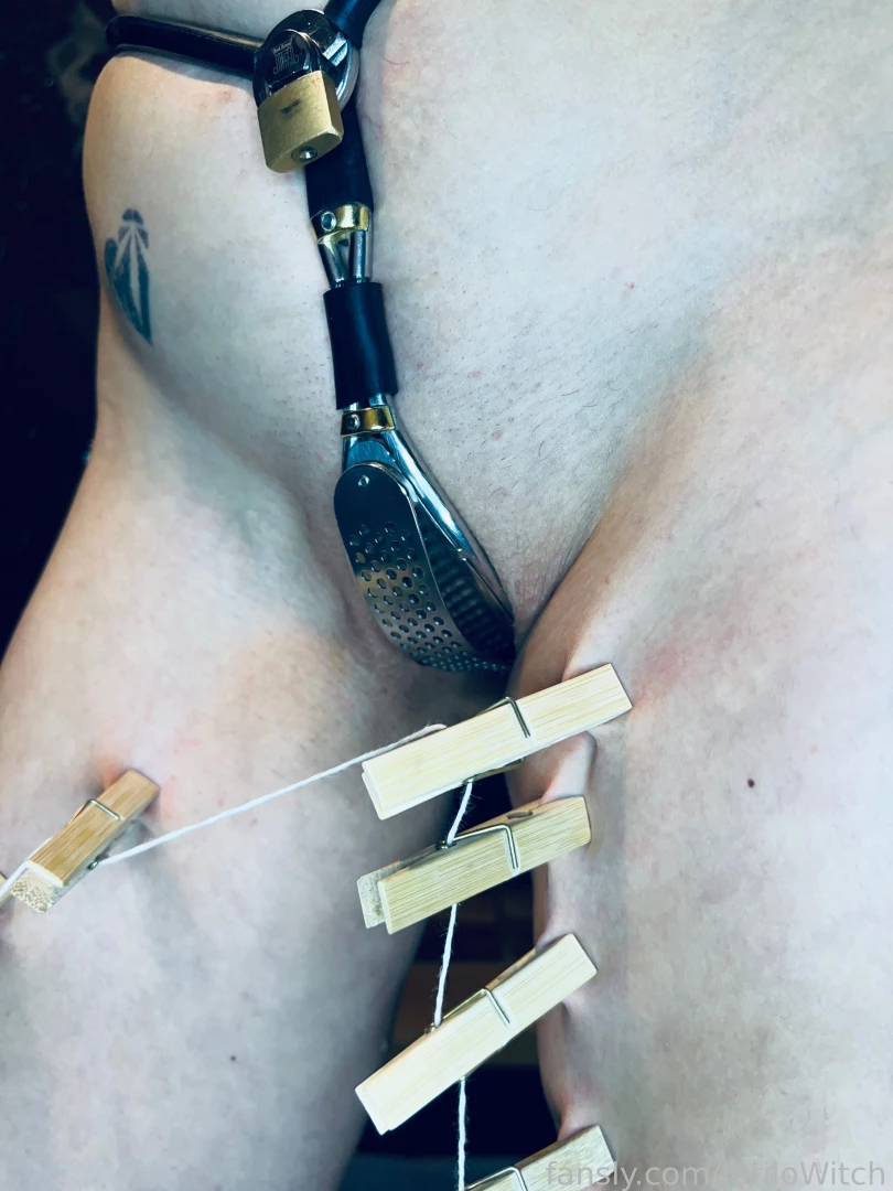 Hey loves i m back with another day in my chastity belt for our part 2 