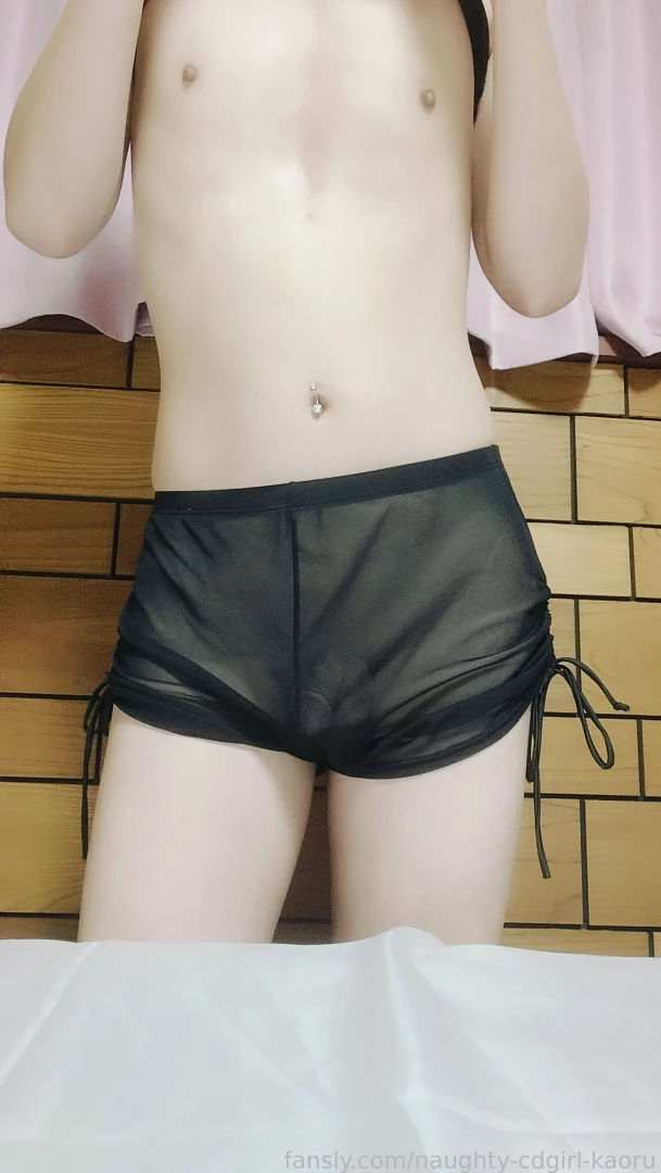 Fyp crossdresser japanese wearing see through pants part 2 