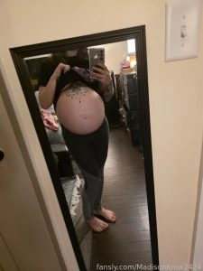 Pregnant milky mommy is hornier than ever this pregnancy she s giving part 7