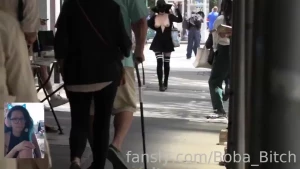 An unreleased throwback of the cuuute topless walk that shygothexhib