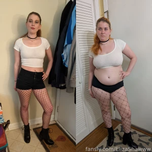 What almost a year of stuffing myself and gaining for you guys has