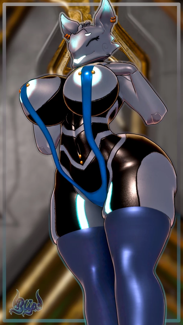 Warframe arsenal showcase - voruna fyp vr erp vtuber lewdtuber anime 