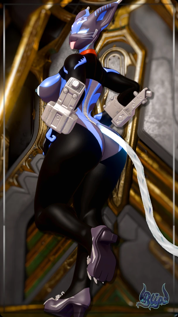 Warframe arsenal showcase - valkyr fyp vr erp vtuber lewdtuber anime part 5 