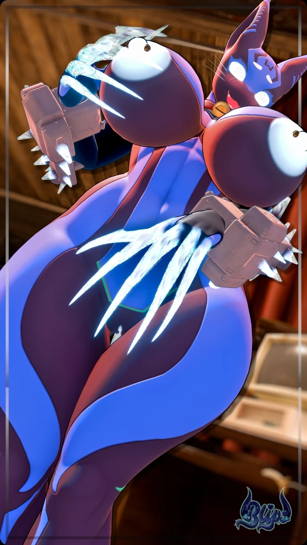 Warframe arsenal showcase - valkyr fyp vr erp vtuber lewdtuber anime part 4 