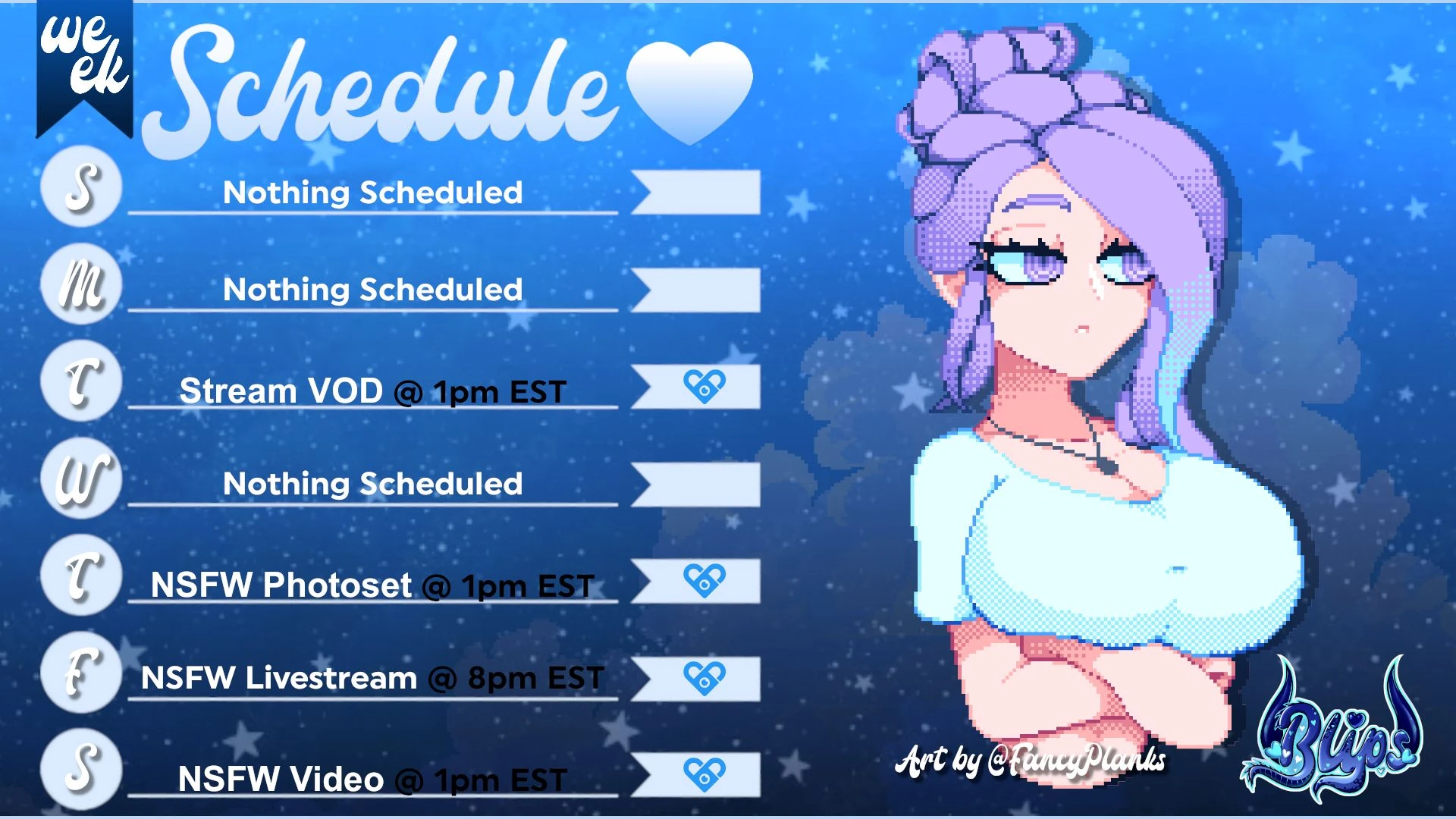 June 29th - july 5th fyp vr erp vtuber lewdtuber anime hentai milf 