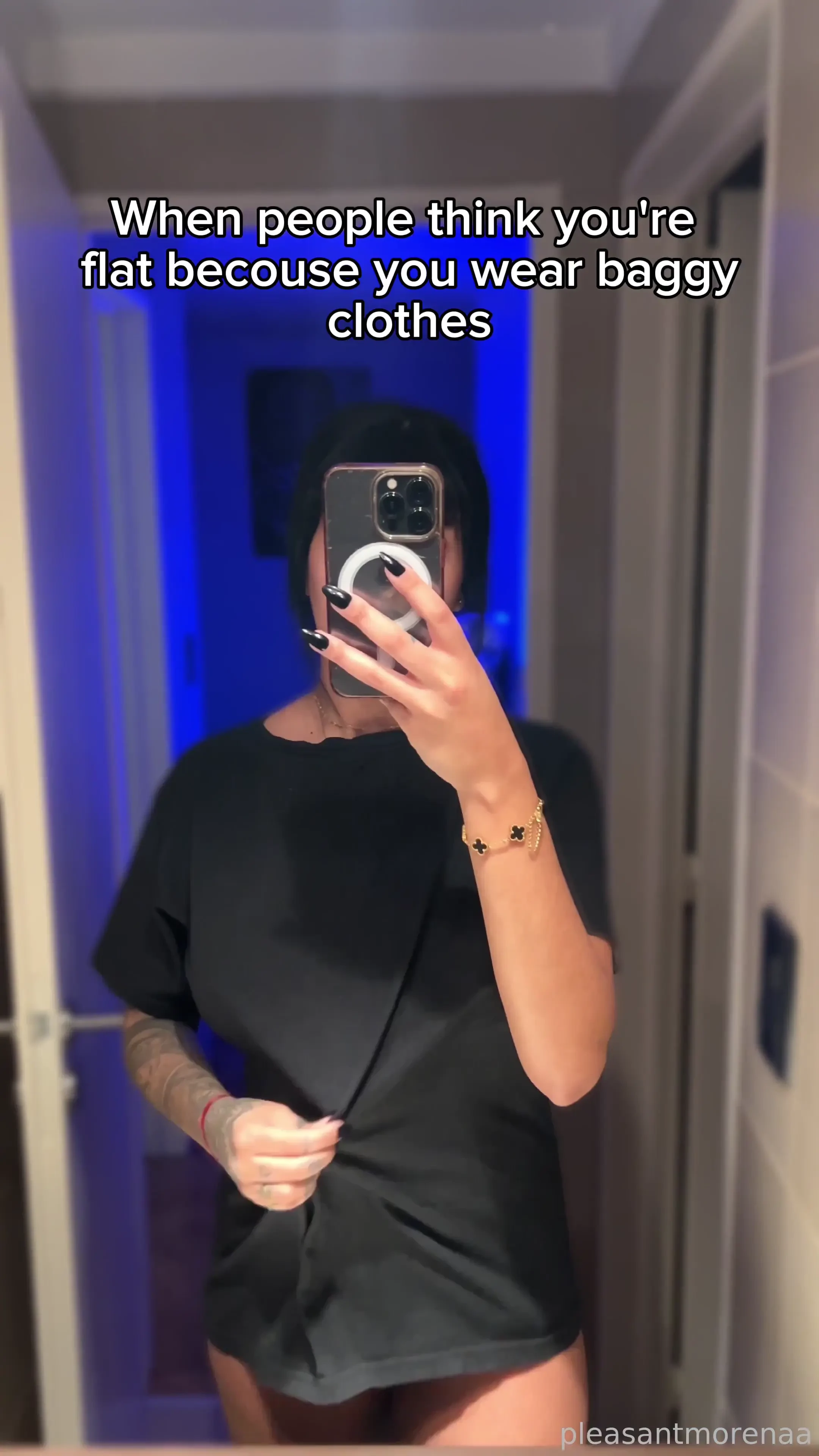 Pleasantmorenaa free dance tiktok foryou tattoos latina horny ebony 