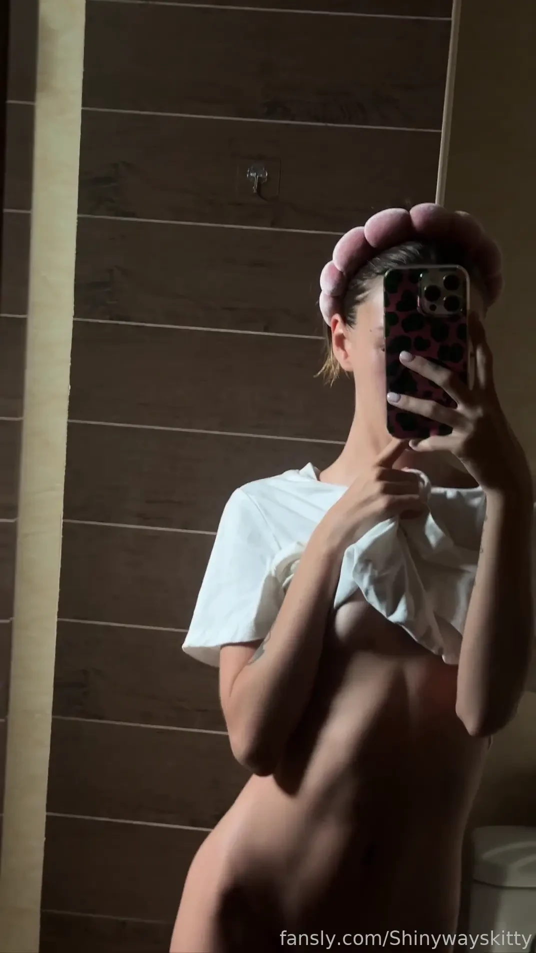 Wanna see what i have under my towel naked nude young skinny sexy girl 