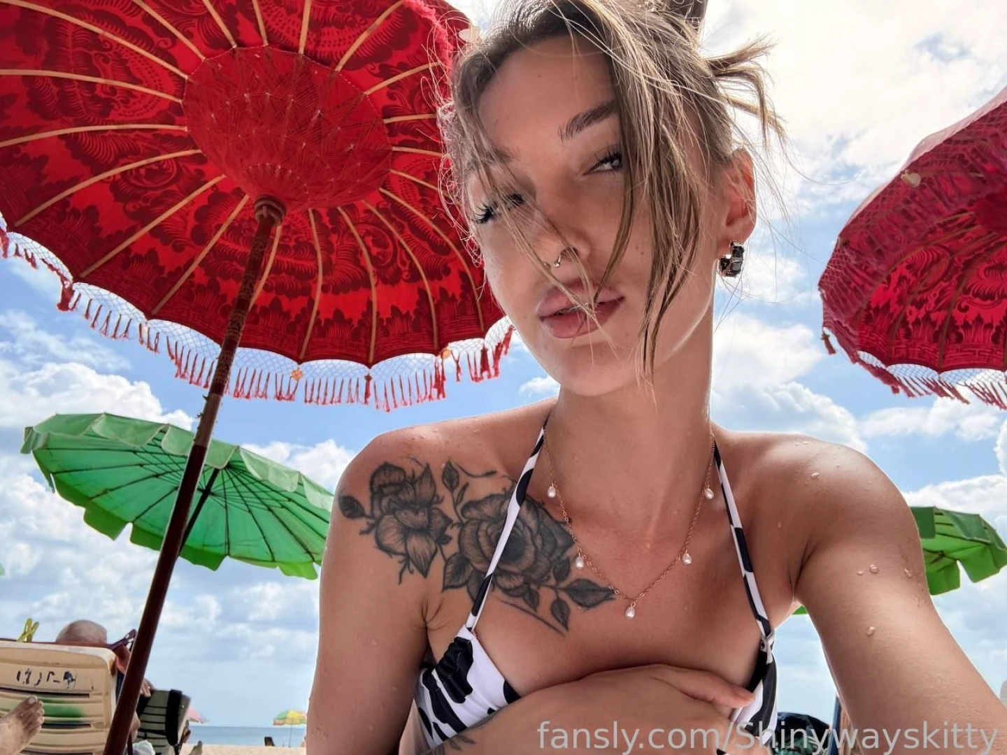 The perfect day at the beach warm sand a gentle breeze and the sun part 2 