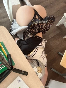 Hi i m your new student i think i dropped my pen right under your desk part 3