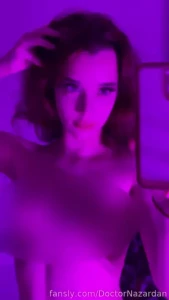 Do you like it when i m naked in neon lighting it s dark but there s
