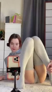 Would you like me to put my flexibility into practice fyp panties