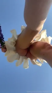 You slept on the lawn and when you woke up you saw this thin young