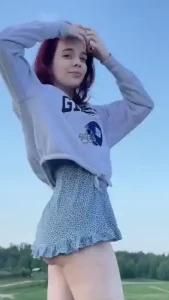 Let s take a walk in the wind shall we selfie soft life model girl gfe