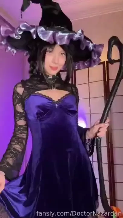 Halloween is already over will you help me take off this slutty witch 