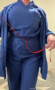 I hope you don t mind me taking off my scrubs in front of you fyp