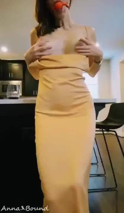 Received this gorgeous gown from a fan thank you and couldn t wait to part 9 