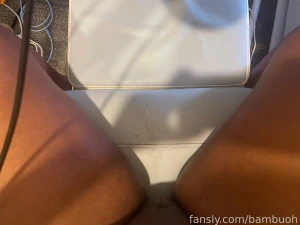 Aftermath of 5 cummies hanyuuu u cant even see the cum on my chair rip