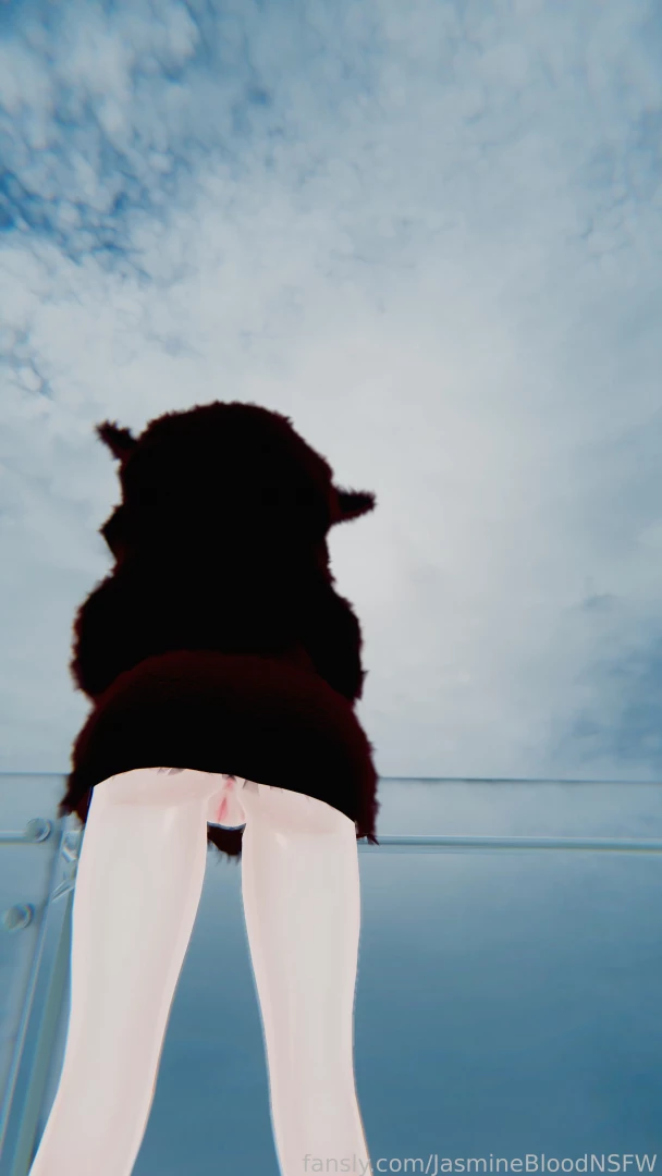 It s cloudy today clouds ass lewd vr anime hentai foxgirl frombehind part 1 