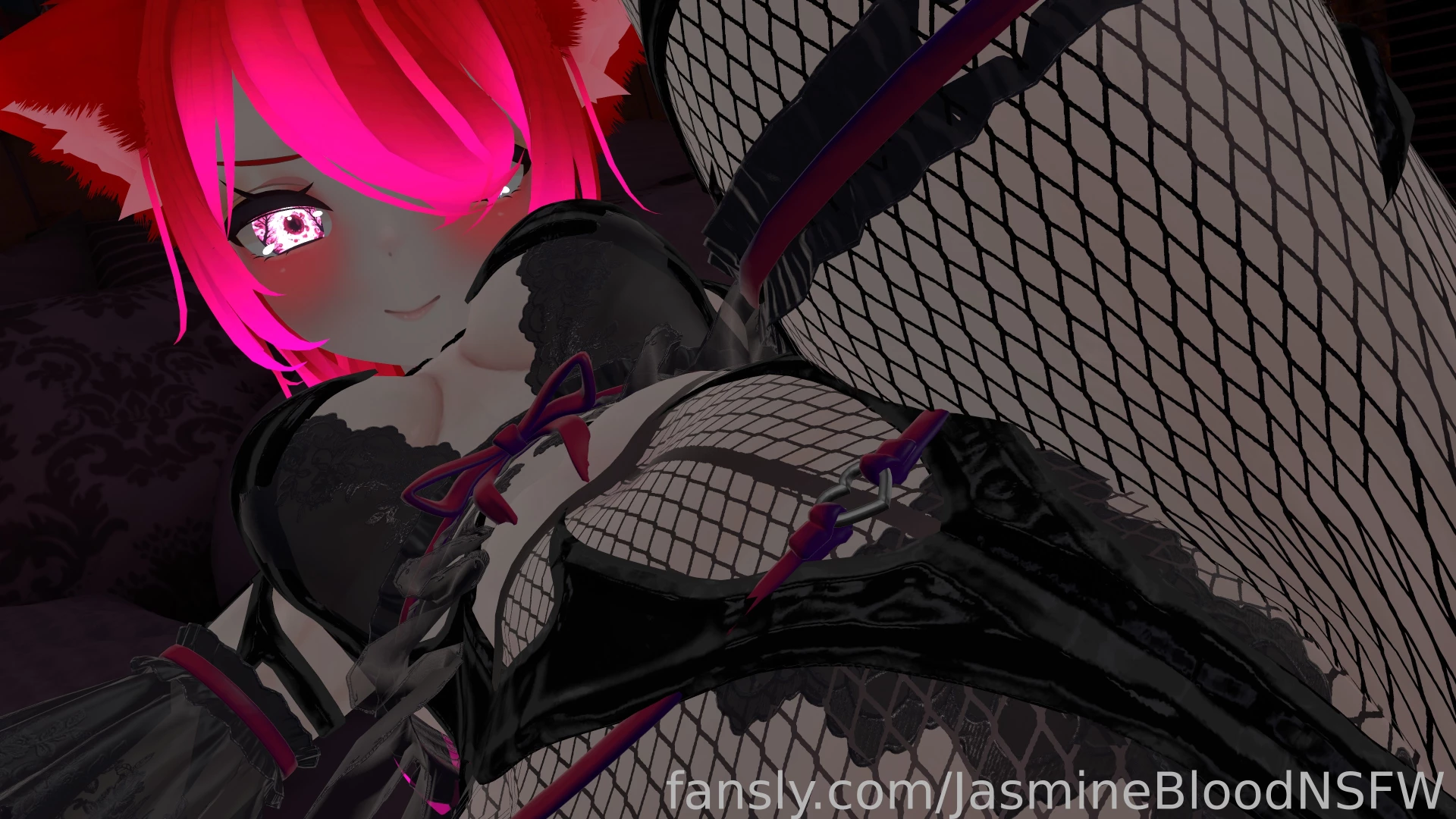 Oh well vr vrc lewd horny foxgirl redhair fyp cute 