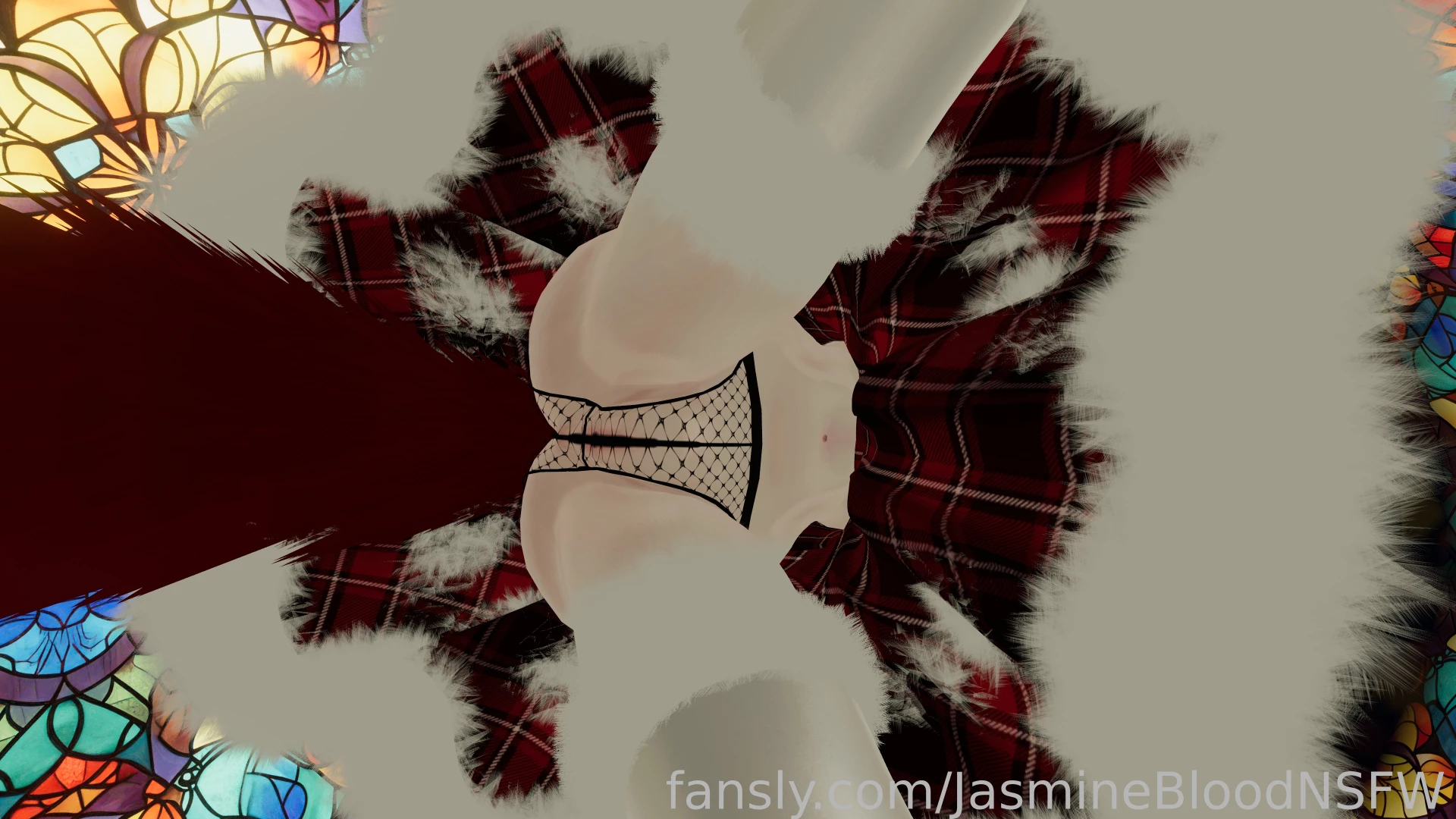 The view under me is appealing no vrc vr nsfw lewd slutty redhair 