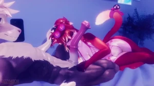 Extended version ---- cw belly bulges finally took this monster balls