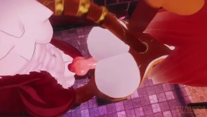 Teaser ---- things can get a lil slippery in the shower ---- fyp furry