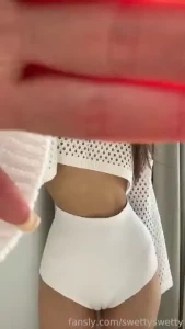 Ready for a cozy day in this gorgeous white ensemble pretty longhair