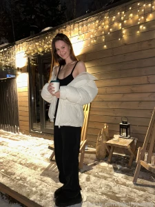 Cozy winter nights and hot cocoa vibes embracing the chill with warm part 1