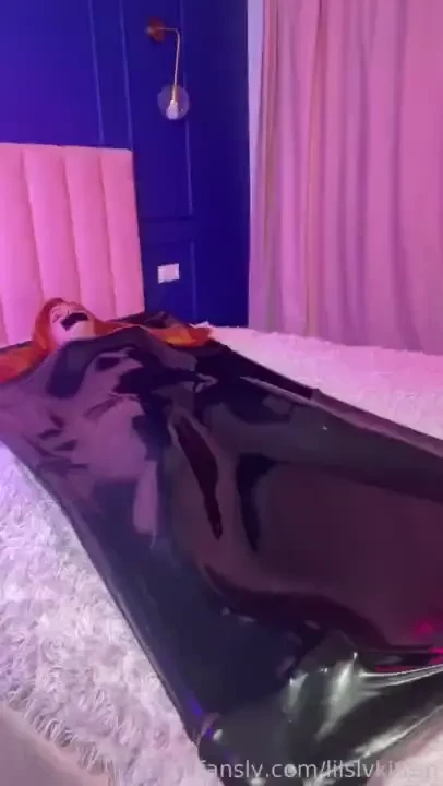 How it started cum watch new latex vacuum bed video https fansly com 