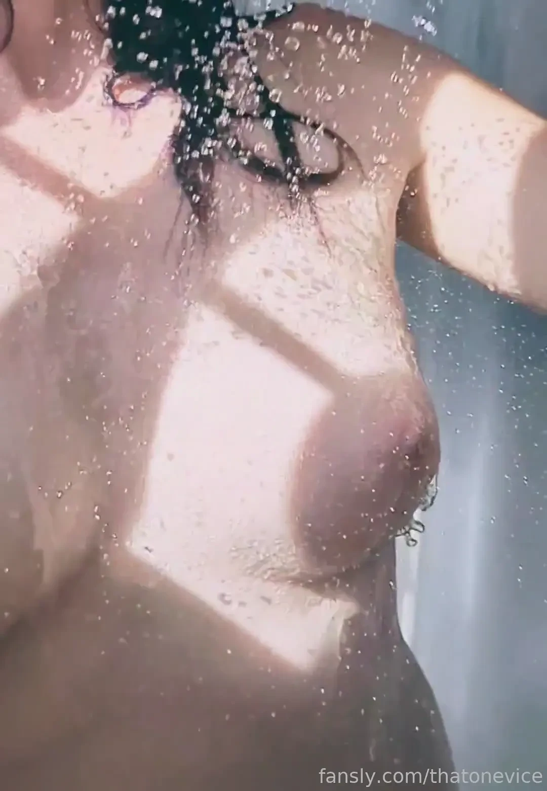 Wash my back volume off the shower is loud 