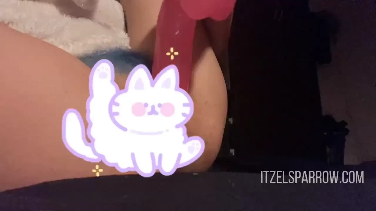 Wanna watch me cream and squirt bush freshly bleached and dyed blue as 