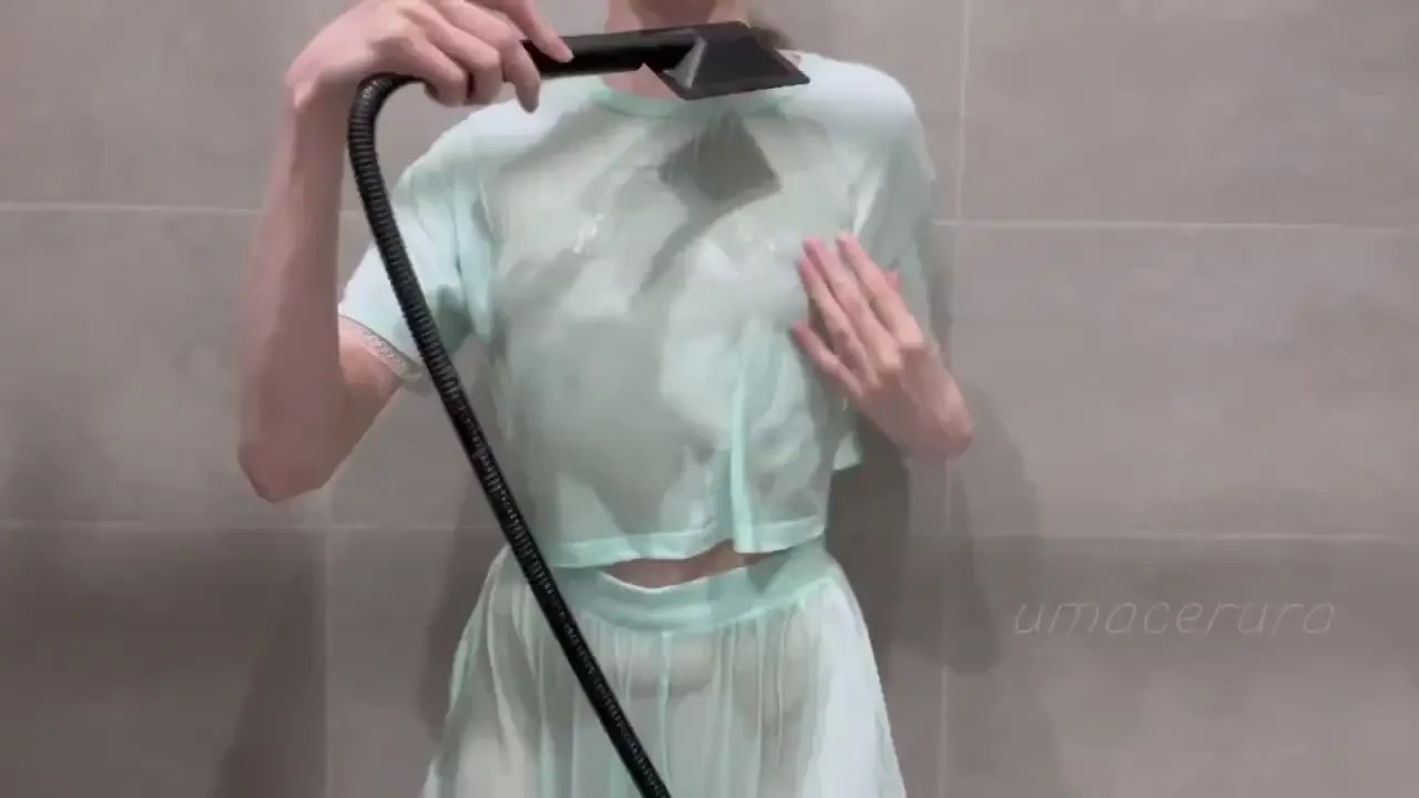 It s pretty hot in here i need to cool myself down a bit 