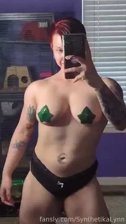 Huge thanks to the person who got me these latex leaf pasties perhaps 