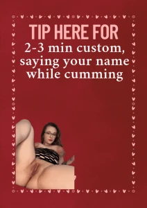 I want to cum just for you baby