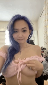 I got a gift in the mail today hehe of course i had to make a titty