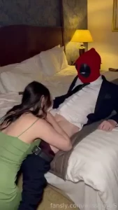 I gave d adp00l a bj blowjob mask bigboobs bigdick bg couple
