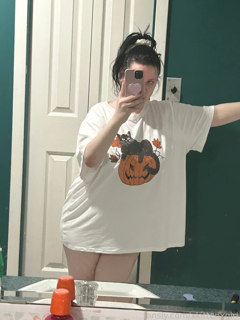 Before i got in the shower not wearing any panties under this t shirt part 1 