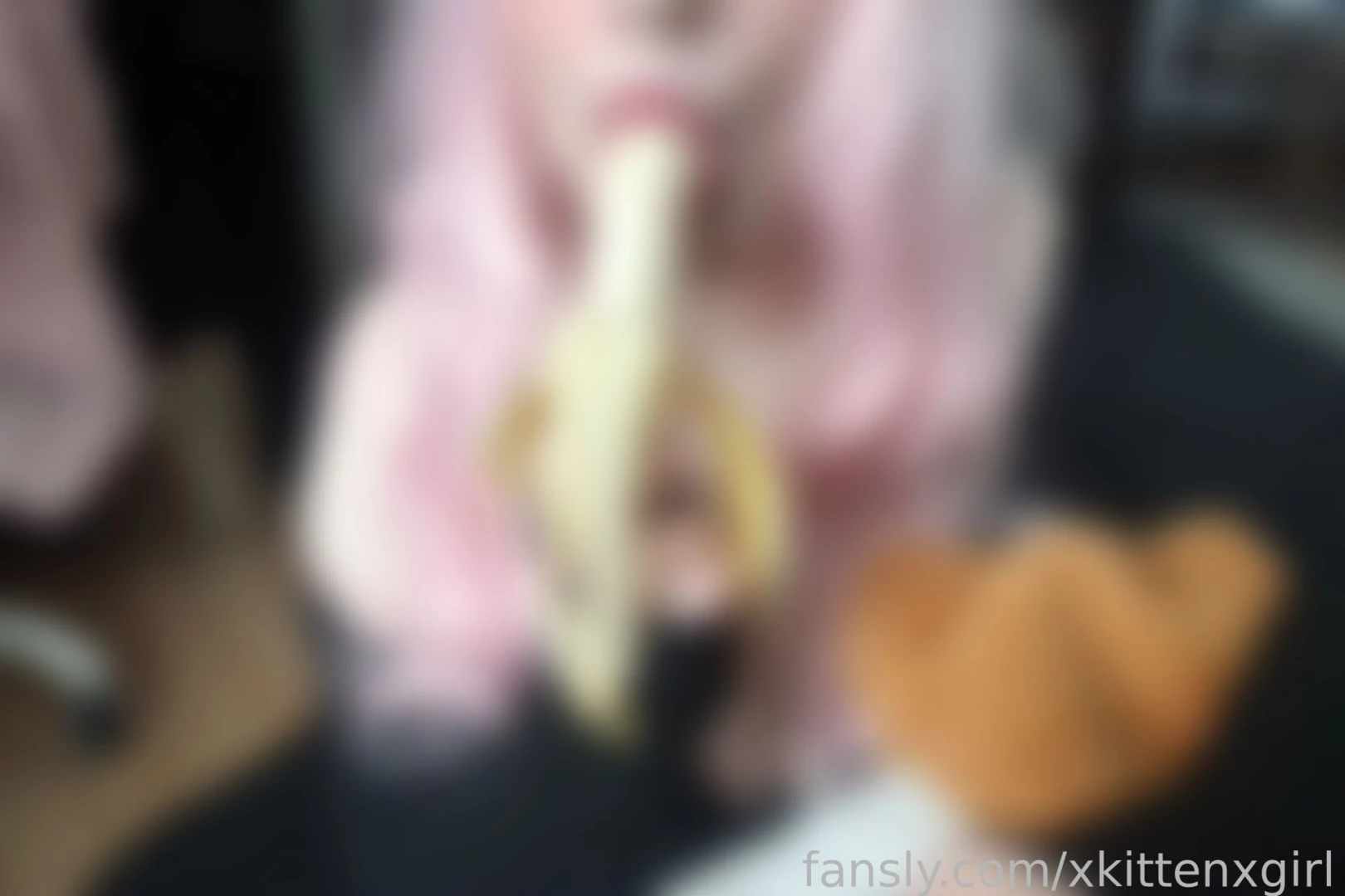 Do you like how i suck it chubby curvy sucking foodplay pinkhair part 2 