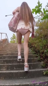 Longpussy i think my skirt may be too short for my diaper be kind