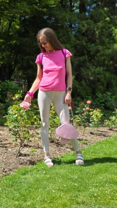 Longpussy out and about with a giant pussy buttplug and sheer pants be part 5