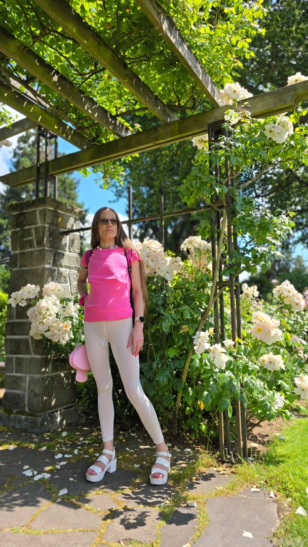 Longpussy out and about with a giant pussy buttplug and sheer pants be part 11 