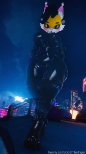 Kiss my shiny rubber ass furry vr vrporn vtuber latex yiff