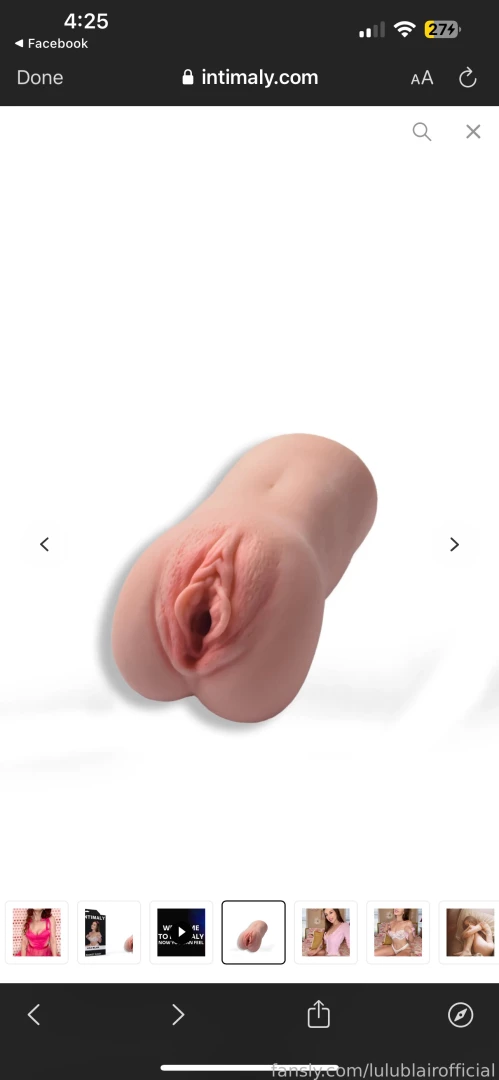 I can t believe my pussy just went live my very own pocket pussy it part 1 